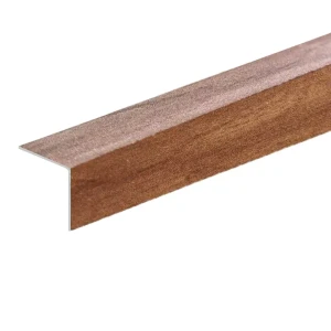 Универсальный угол ПВХ 30x30x2700 мм орех светлый