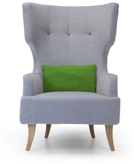 Domingo Salotti Кресло с подголовником из ткани Donna sun-id-1451897 - Вид №1