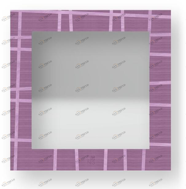 LIGNIS® Квадратное настенное зеркало в раме Dolcevita lines 12.036