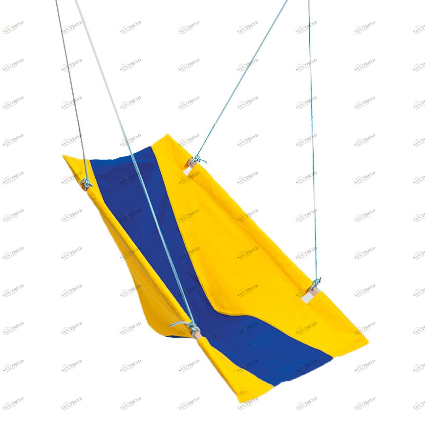 Гамак детский эргономичный желто-синий ПОКАЧАЙКА  326716 Желтый;синий Santreyd 