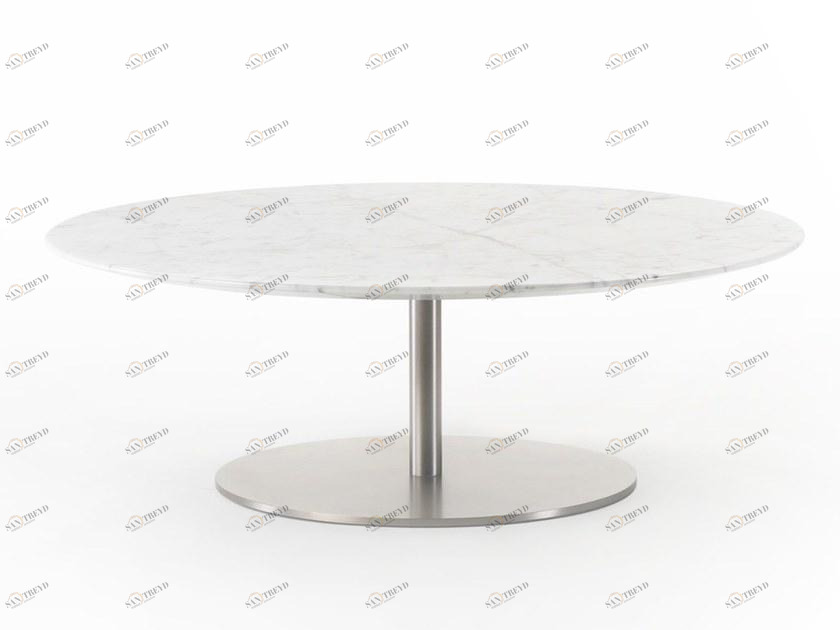 Marelli Низкий круглый мраморный журнальный столик Break sun-id-1452644