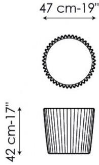 Bonaldo Пуф / журнальный столик из полиэтилена Muffin sun-id-1471873 - Вид №4