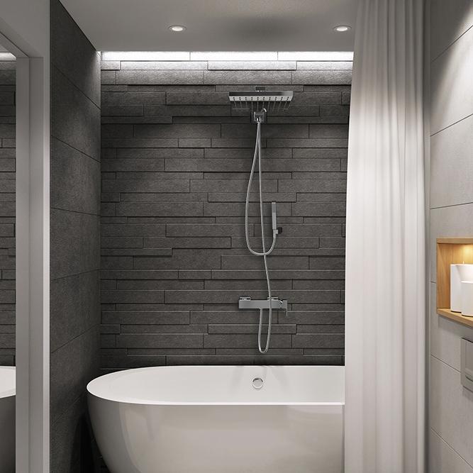 Paini Milano 50CR759TCASQET9 верхний накладной душ - Вид №1