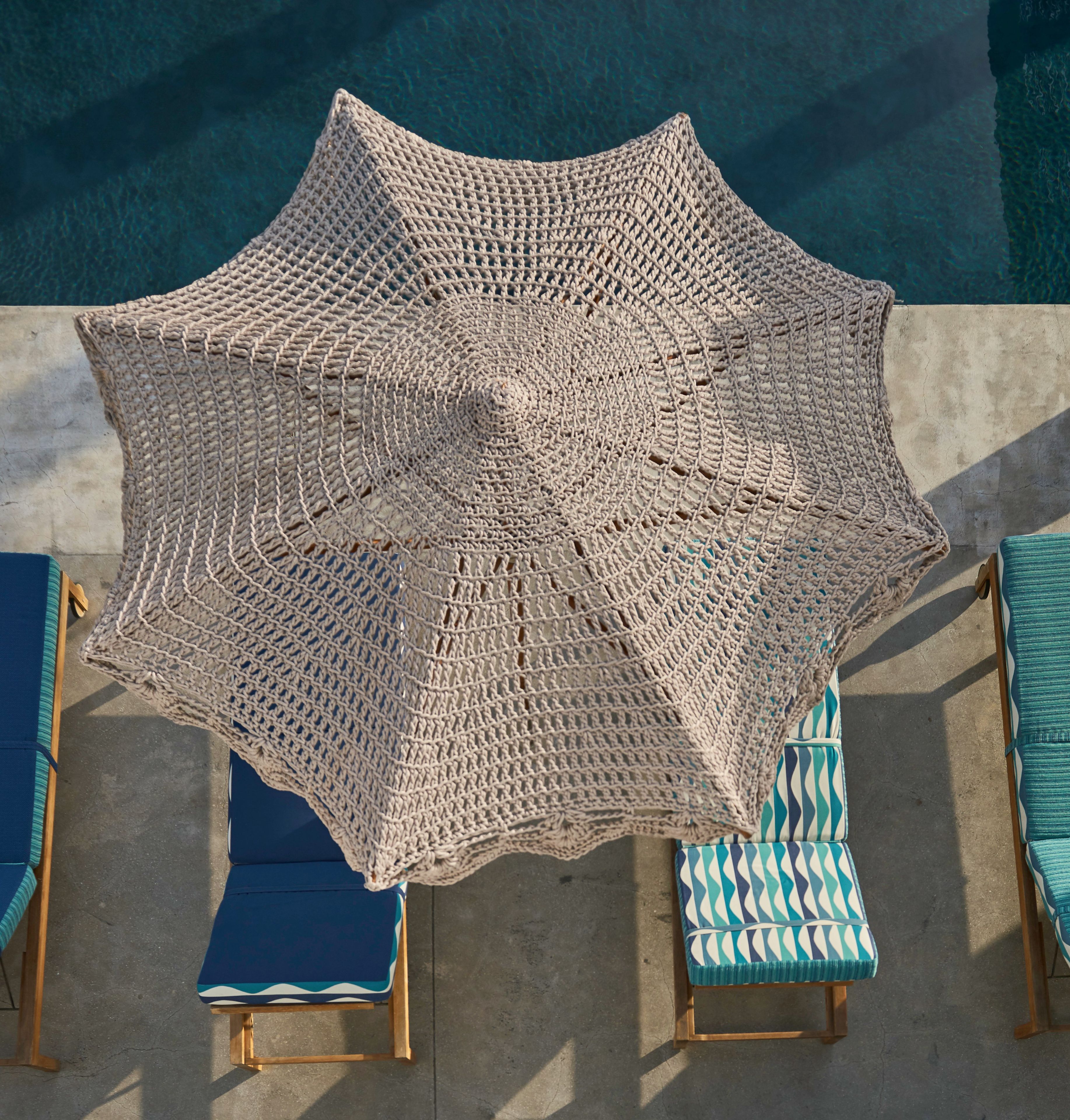 Ткань круглый зонтик Ilektras Croshade CLASSIC CROCHET ARCH-00108189 - Вид №1