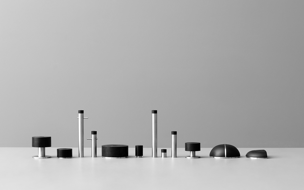 14505502001 Настенный дверной упор Ø20x31 ммd line Knud Holscher  - Вид №1