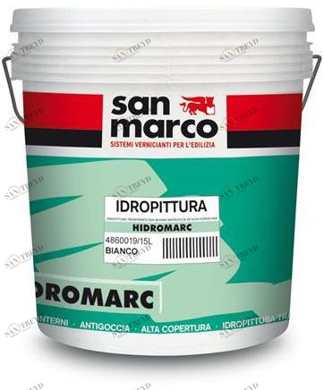 San Marco Дышащая краска на водной основе для интерьеров с высокой укрывистостью sun-id-1484462