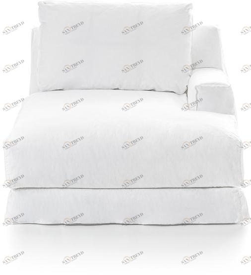 Gervasoni Дормез со съемным чехлом из ткани Loll sun-id-1395388