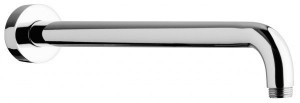 C00679(400)BO Кронштейн для душа C00679 (400 mm). Круглый, цвет белый-золото