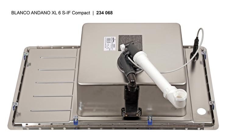 523001 Кухонная мойка Blanco Andano XL 6 S-IF Compact чаша справа  Blanco Andano - Вид №4