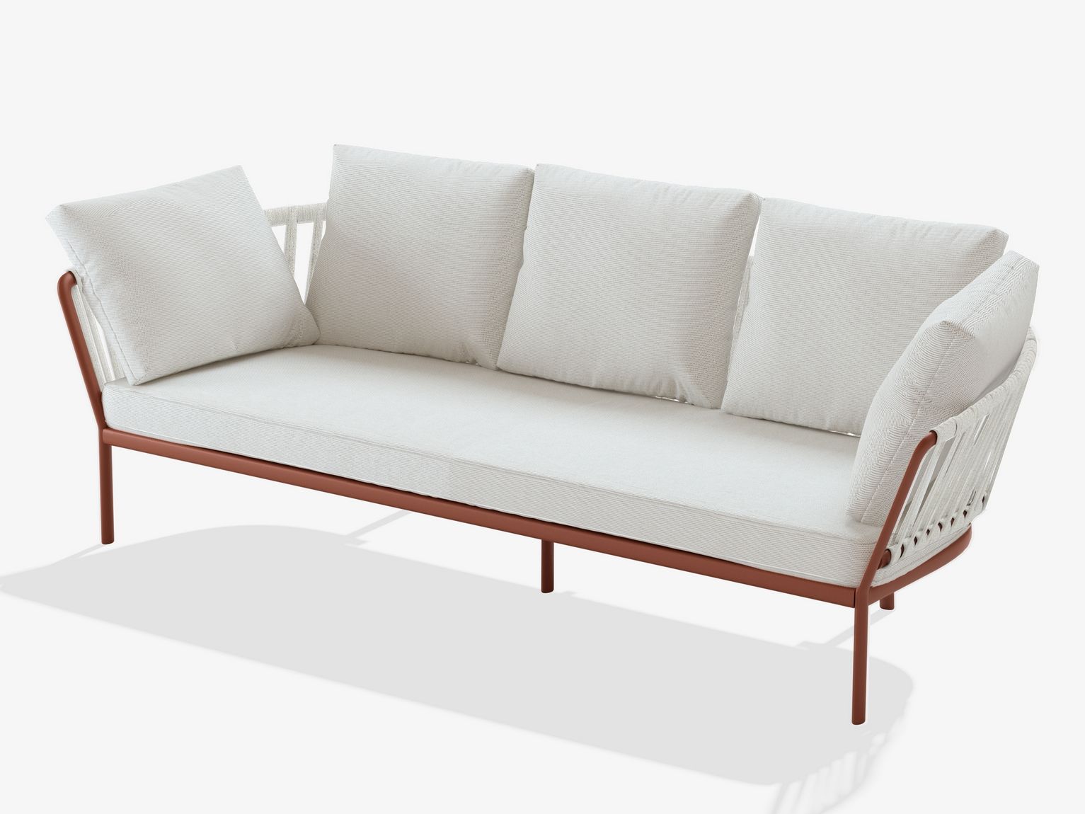 3-местный садовый диван из алюминия и ткани FAST Ria ARCH-00112278