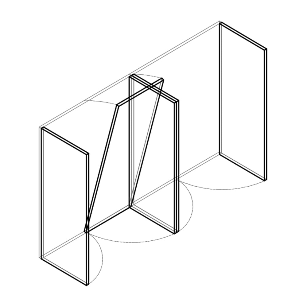 Деревянное окно с двойным остеклением Carminati Skyline System ARCH-00047345 - Вид №27