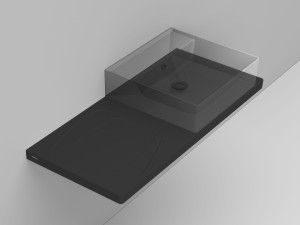 Керамическая столешница с одной раковиной