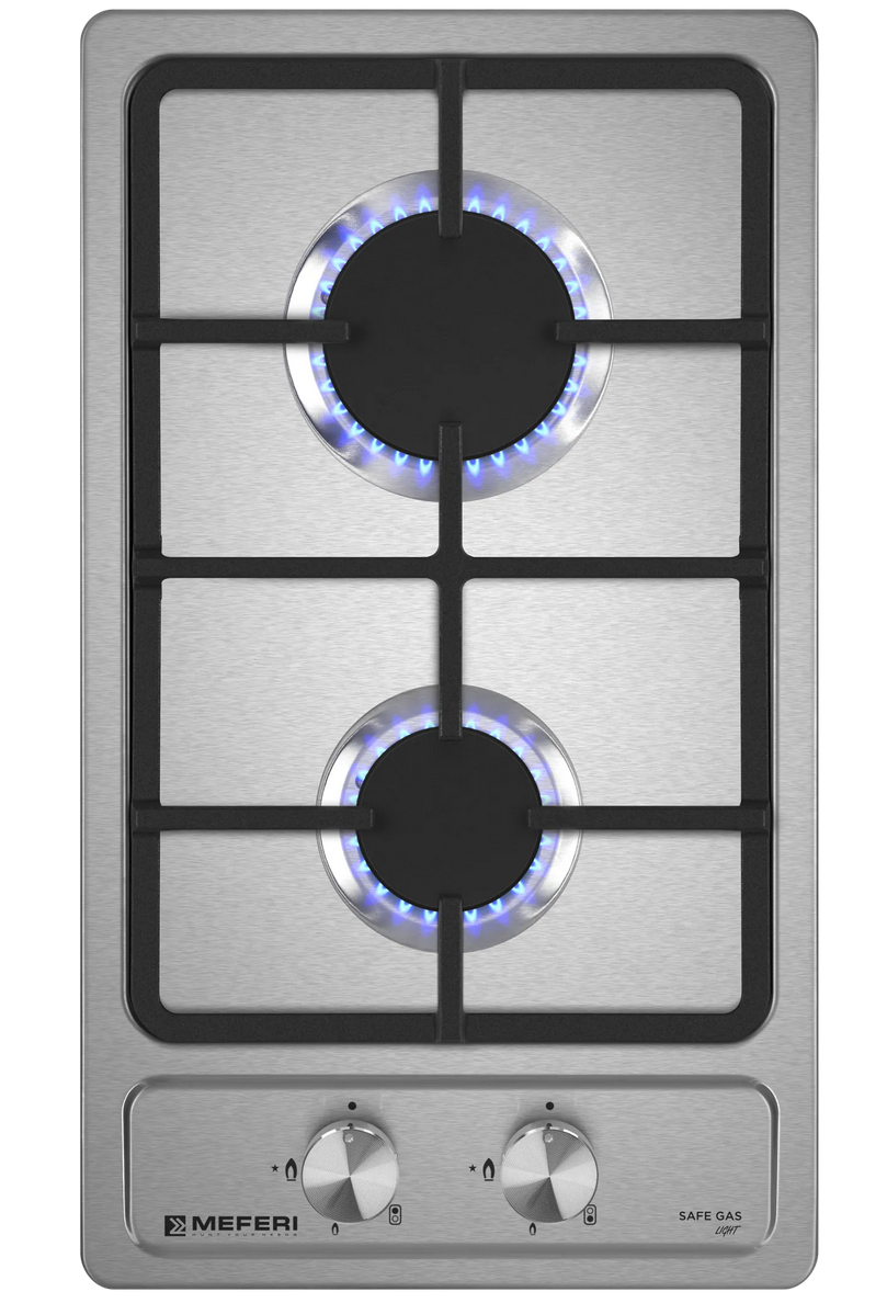 9168779 Газовая варочная поверхность Meferi MGH302IX LIGHT STDN-0029971 - Вид №1