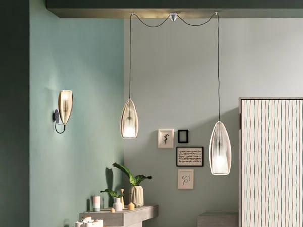 Металлик боросиликатного стекла бра Cangini & Tucci флейта ARCH-00125189 - Вид №1