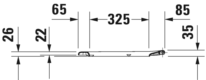 0067410000 Крышка сиденье для унитаза Duravit D-Code - Вид №4