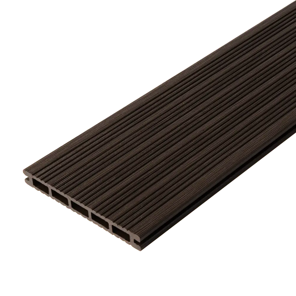 Террасная доска ДПК Freedeck цвет Венге 3000x150x17 мм вельвет 0.45 м² 89402960 STLM-2015558 Santreyd  - Вид №3