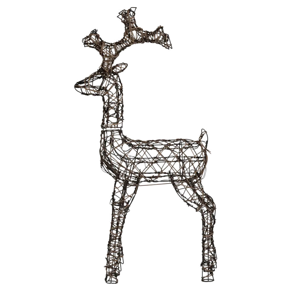 17861641 Электрогирлянда-фигура «Олень» 160 LED ламп, 98 см, коричневый цвет, для улицы STLM-0957093 Santreyd  - Вид №1