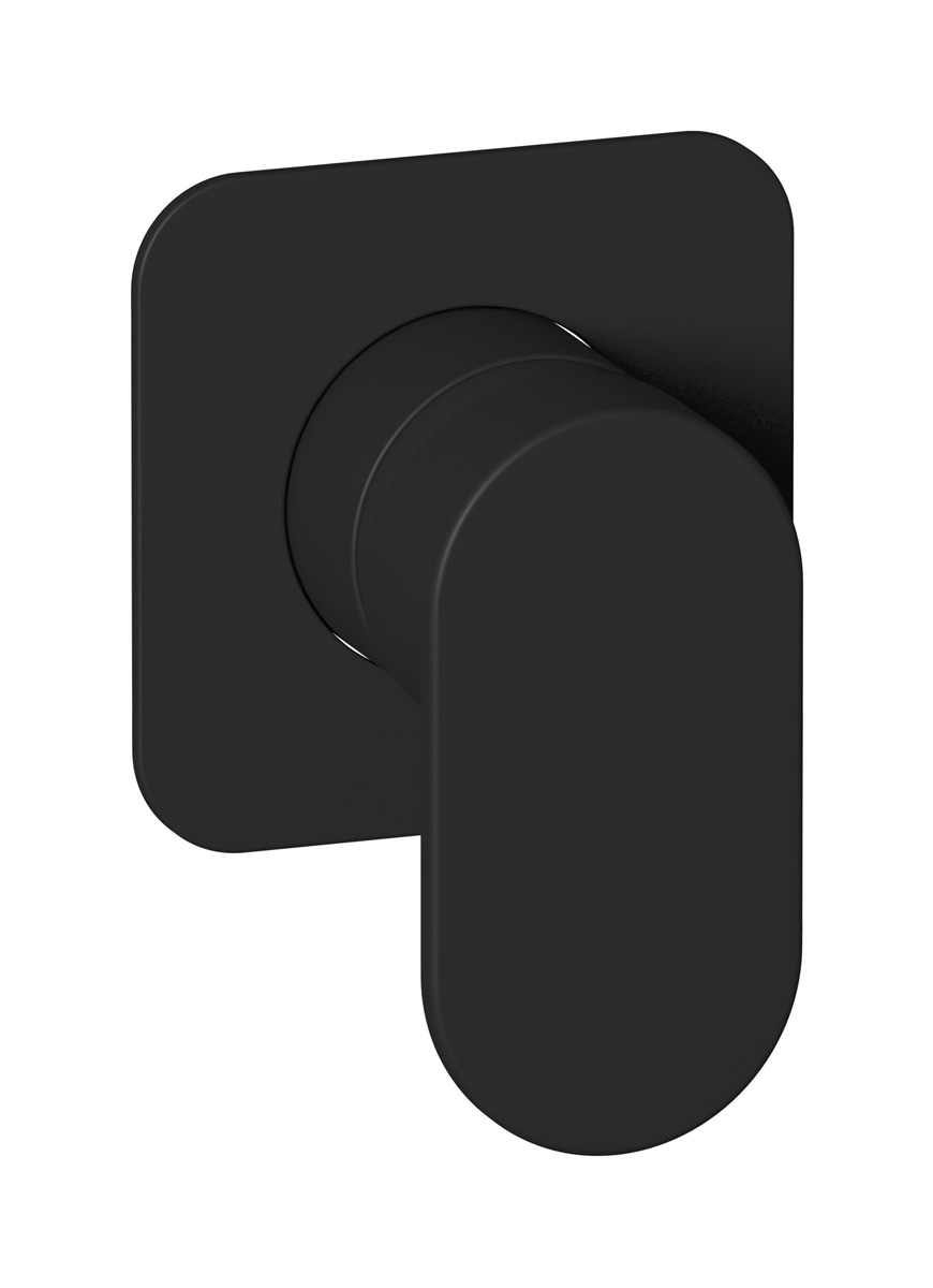 Внешние части встроенного смесителя на 1 потребителя WE ARE IB k2300np Matt Black K2