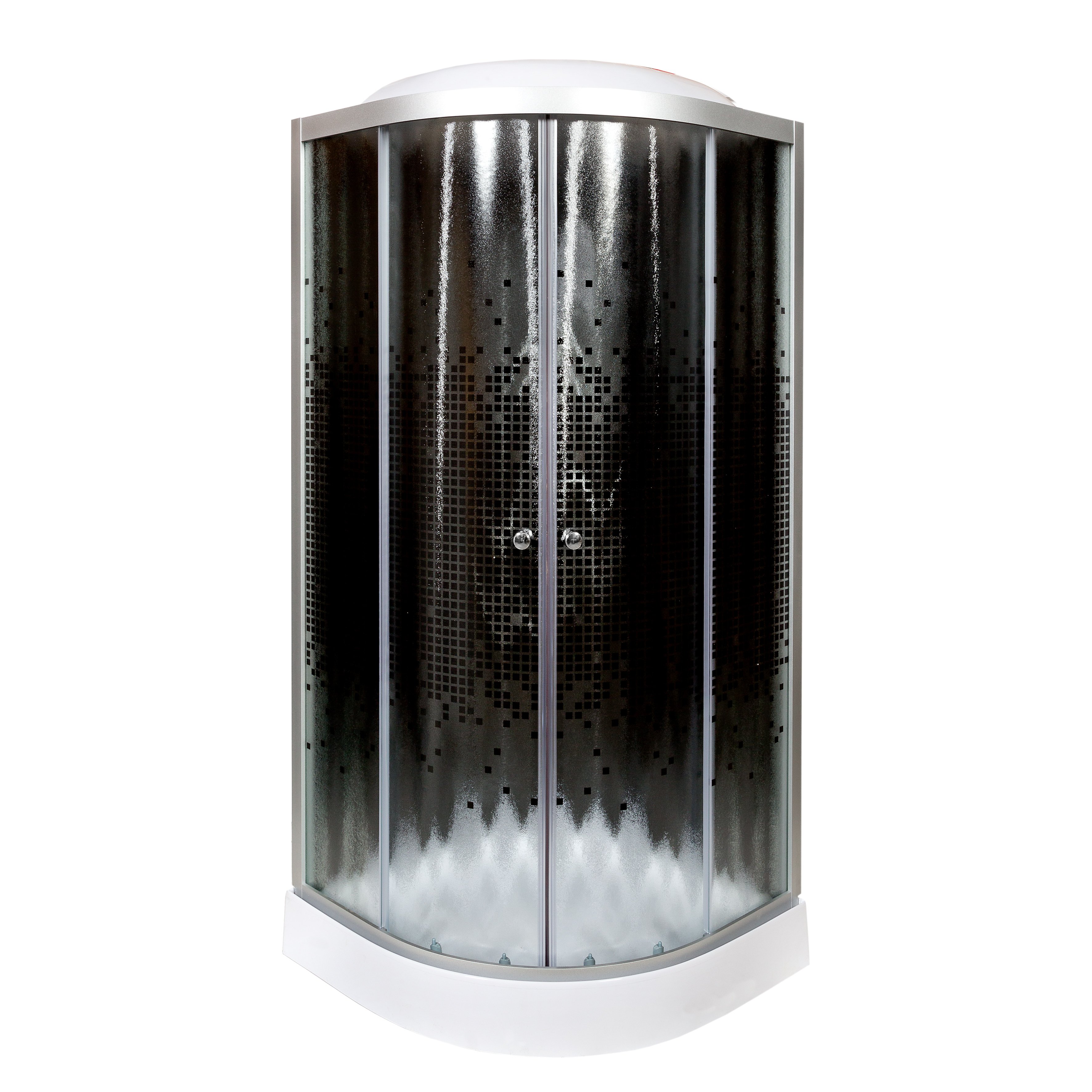 BМ4510 с гм. и эл. BLACK Душевая кабина DETO Серия ВМ L 809 стандартная BLACK - Вид №16