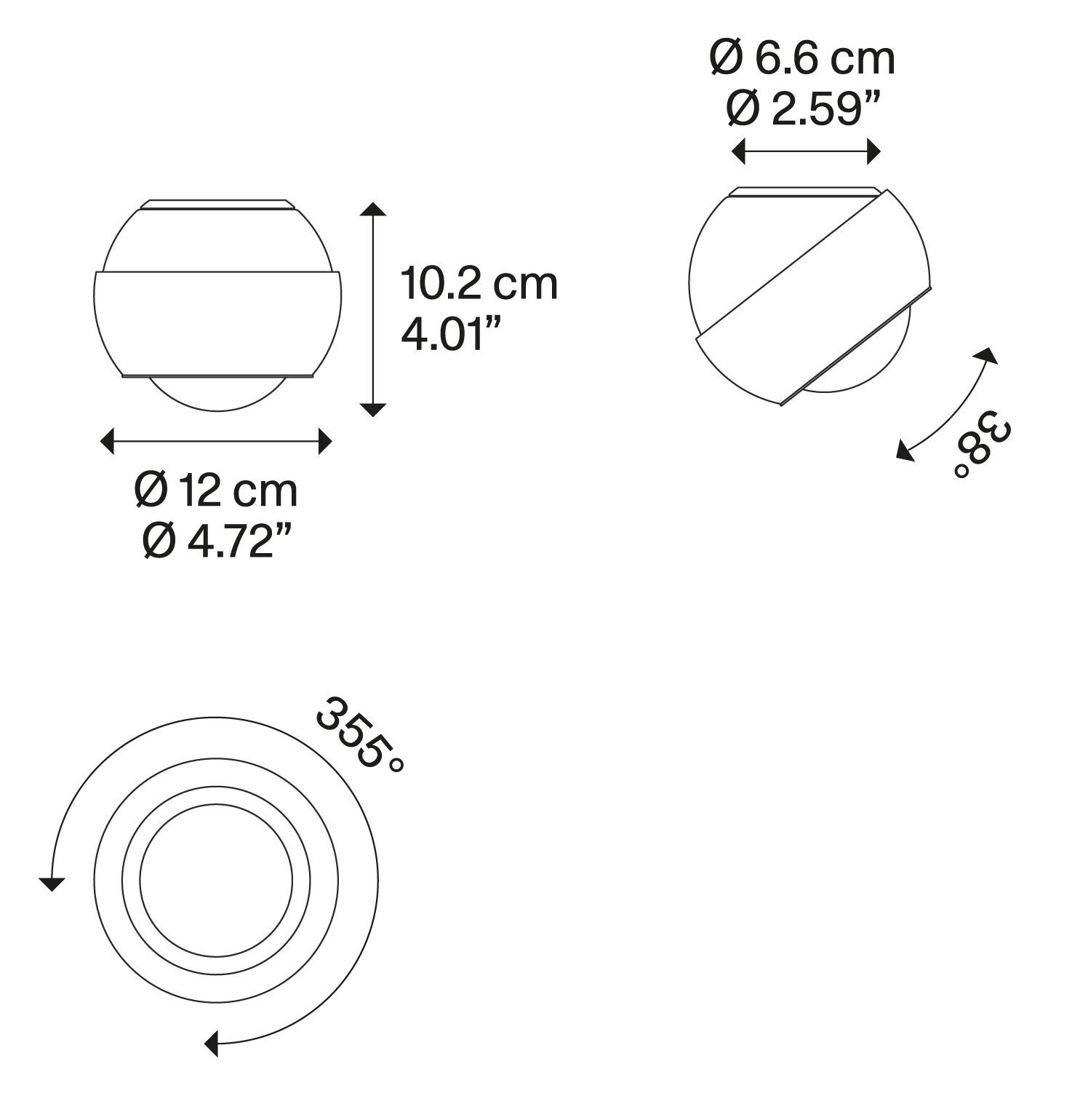 Регулируемая металлическая светодиодная потолочная лампа Lodes паук ARCH-00131071 - Вид №5