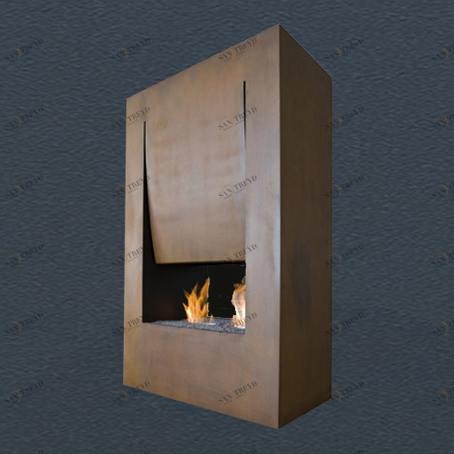 Камин односторонний на биоэтаноле CANTOM144H Antonio Lupi CANTO DEL FUOCO встраиваемый Antoniolupi