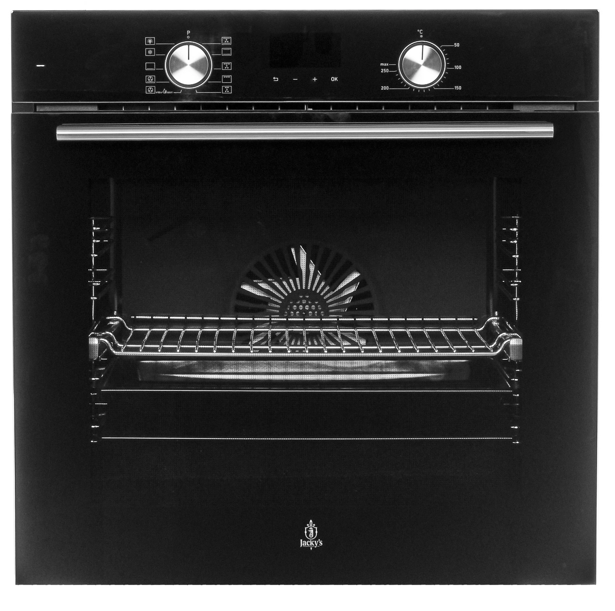 9236308 Электрический духовой шкаф Jacky's JO EB7638 черный STDN-0038046