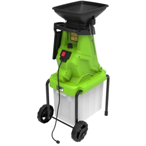 Садовый измельчитель Greenworks 2800 Вт с функцией реверса 89390155