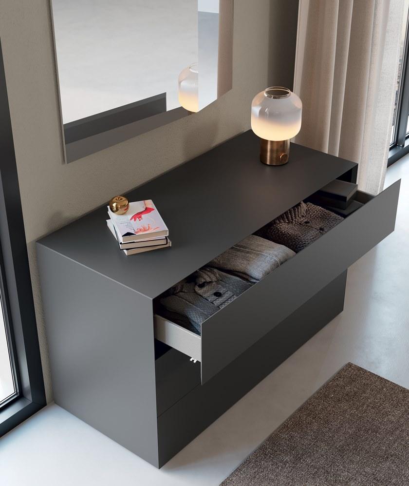 Febal Casa Лакированный комод со встроенными ручками Gala sun-id-1440221 - Вид №1