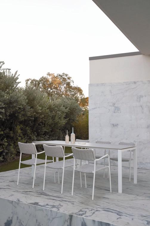 MNST1174 Обеденный стол pcsts lava 212,5см x 105см Manutti Trento - Вид №9