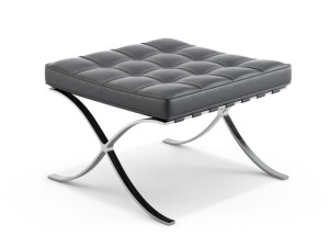 Кожаная подставка для ног