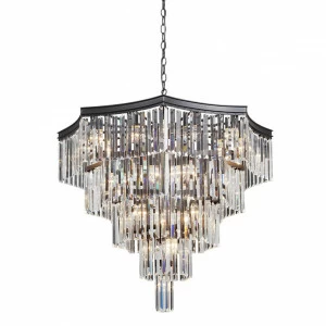 Подвесная люстра Vitaluce V5221-1/16+20+1 VITALUCE ДИЗАЙНЕРСКИЕ 328911 Черный;прозрачный