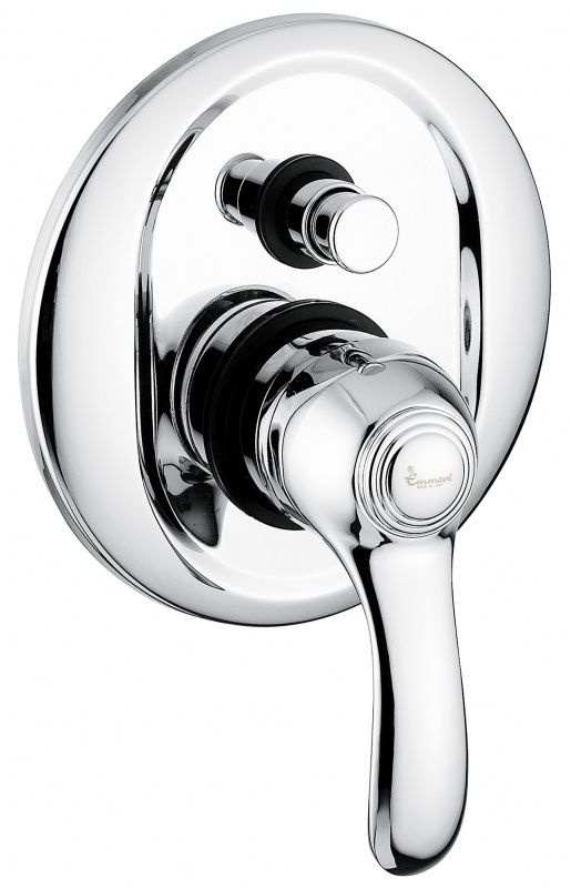 22019CR Внутристенный смеситель Harmony на  выхода, цвет хром EMMEVI