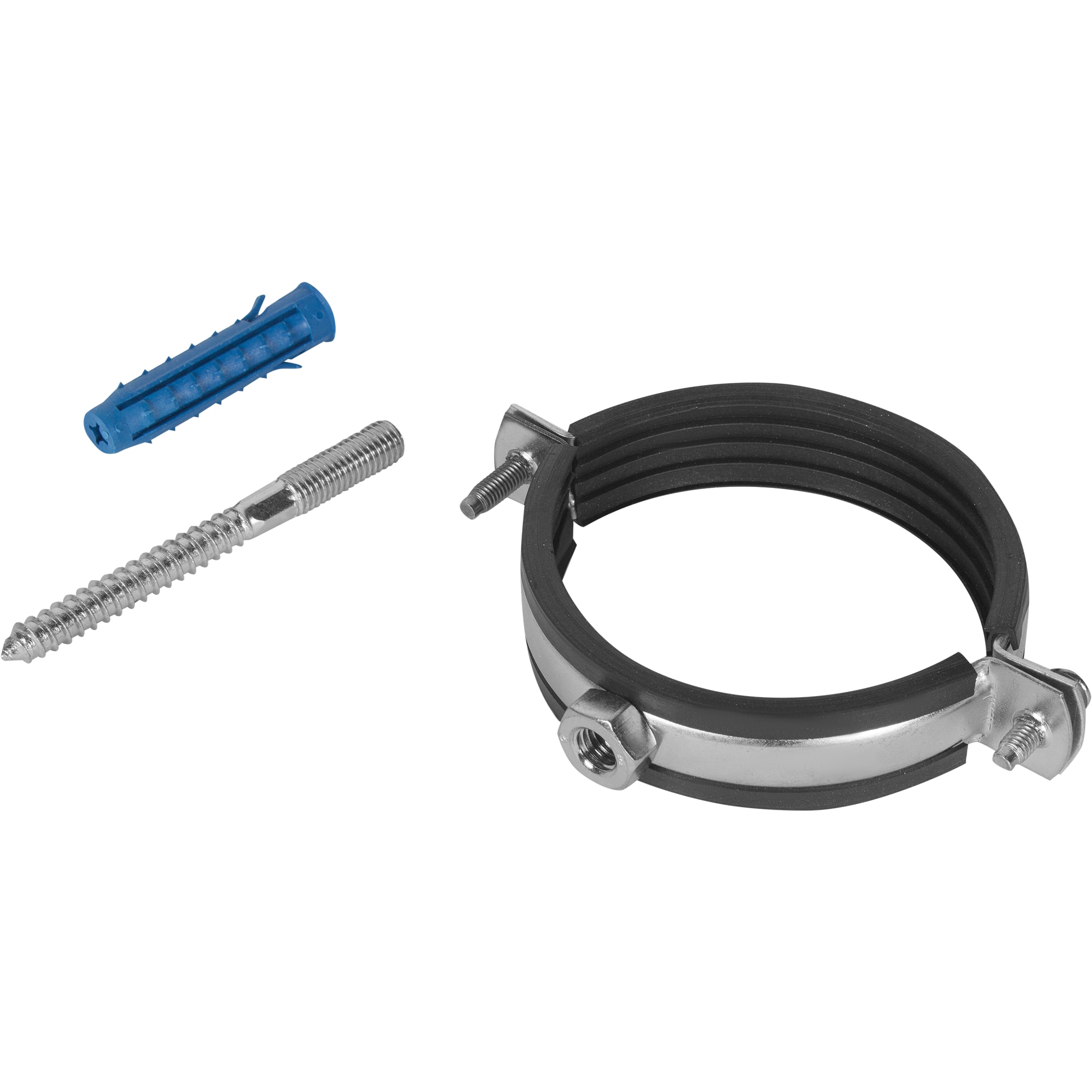 15637629 Хомут металлический, в комплекте 3, 87-94 мм Santreyd  - Вид №3