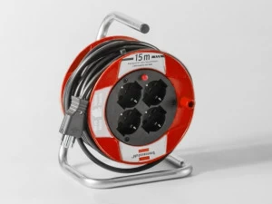 AKIFIX Катушка для промышленного кабеля с вилкой  Nadc05006