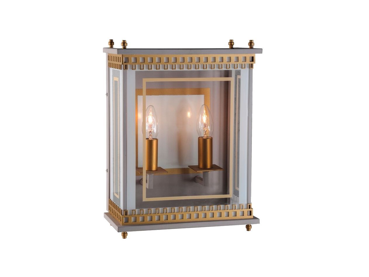 Стеклянный светодиодный настенный светильник Lampex Italiana Scacco ARCH-00150748 - Вид №1