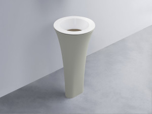 AMLA45-BL+AMPILT-AN+AMCOLT-PM Раковина Amedeo Tondo отдельностоящая cielo Enjoy + Amedeo