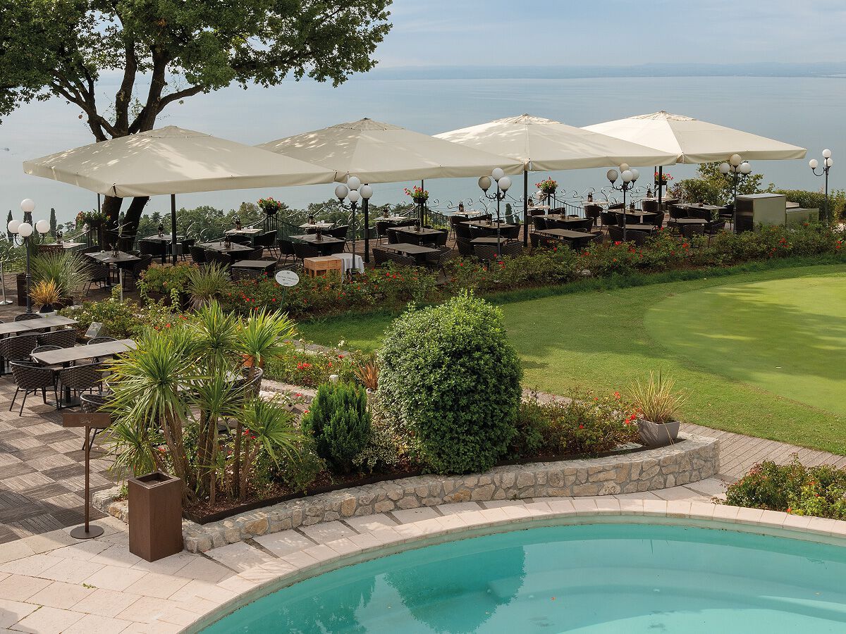 Зонт с телескопическим центральным полюсом Ombrellificio Poggesi MAGNUM ARCH-00058265 - Вид №4