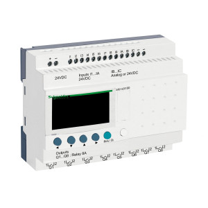 SR2A201BD ZELIO LOGIC РЕЛЕ КОМПАКТ 20ВХ/ВЫХ =24В Schneider Electric Интеллектуальные реле ZELIO LOGIC