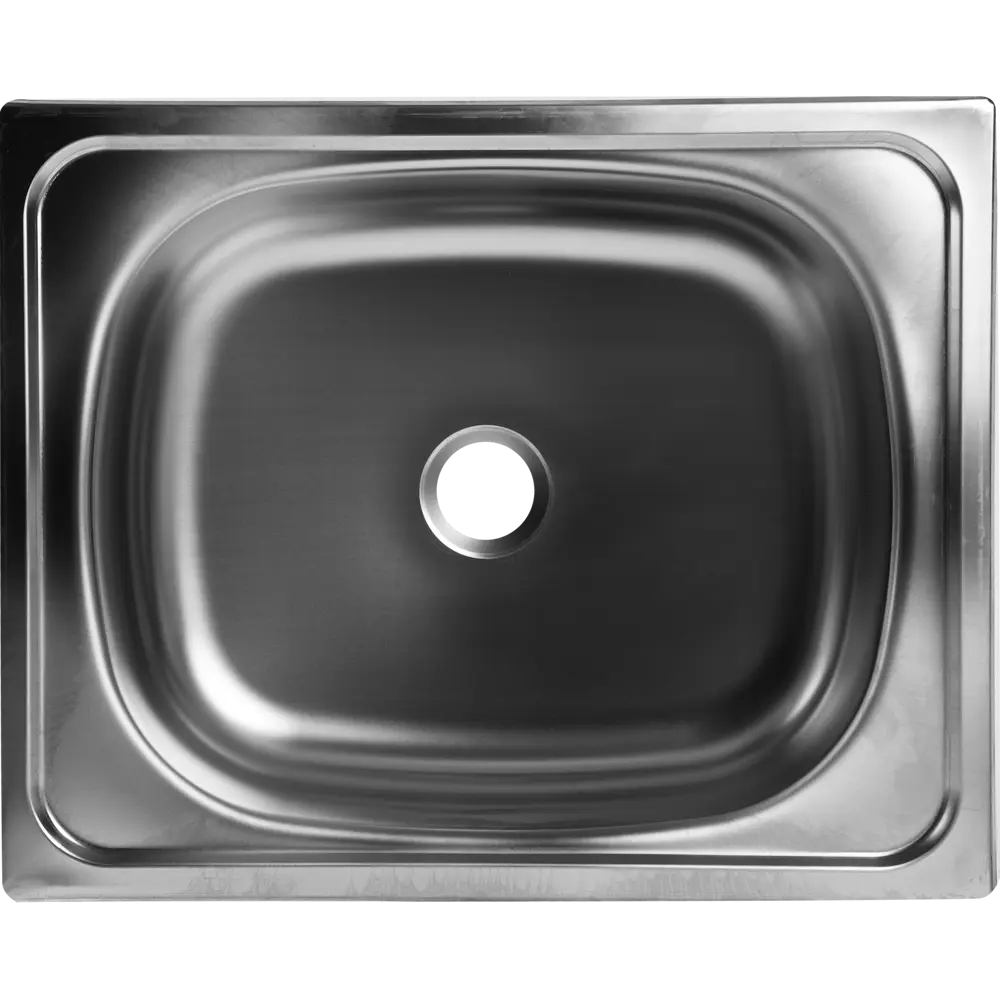 KROMRUS Classic — врезная кухонная мойка из нержавеющей стали 40×50 см 15752310 Мойка врезная STLM-0006297 - Вид №2