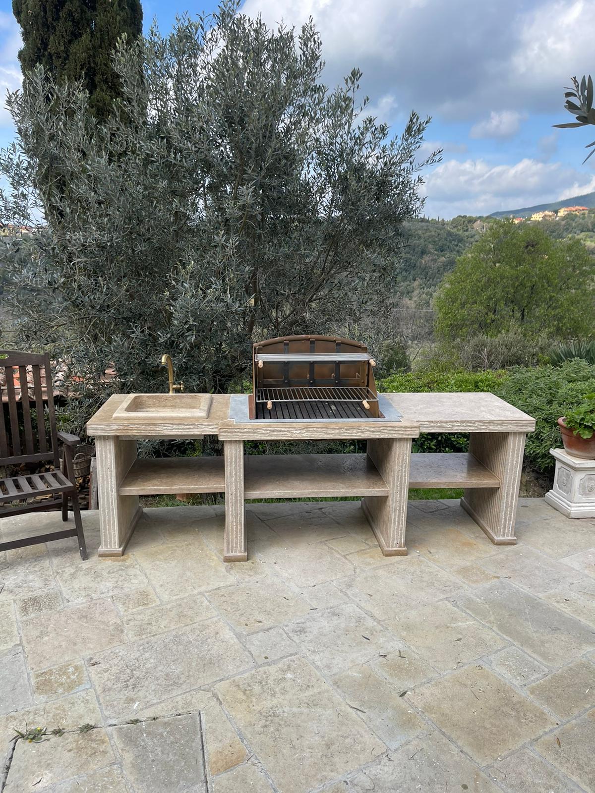 Барбекю из натурального камня GH LAZZERINI Barbecue 21 ARCH-00064930 - Вид №2