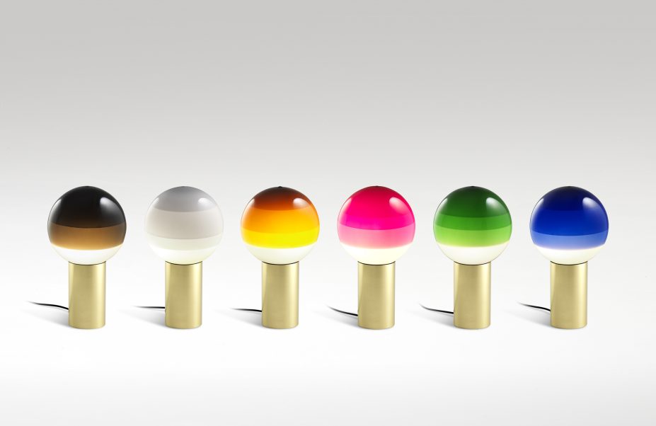 085689 Настольный светильник S бело-графитовый Marset Dipping Light  - Вид №3