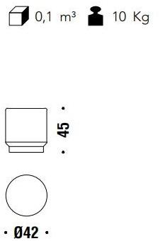 Moroso Круглый пуф из ткани Sushi edition sun-id-1397221 - Вид №3