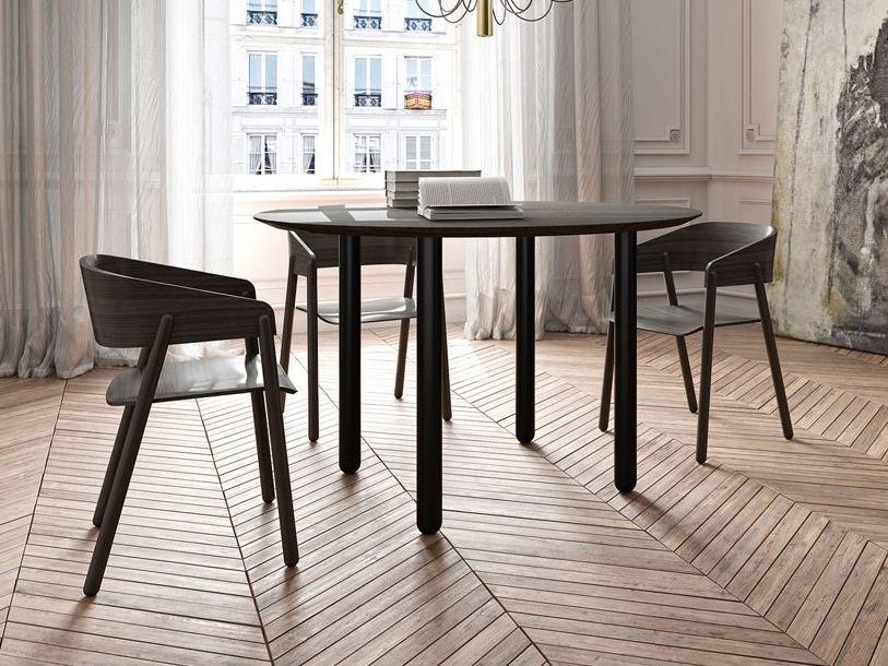 Punt Круглый обеденный стол из дерева sun-id-1481222 - Вид №1