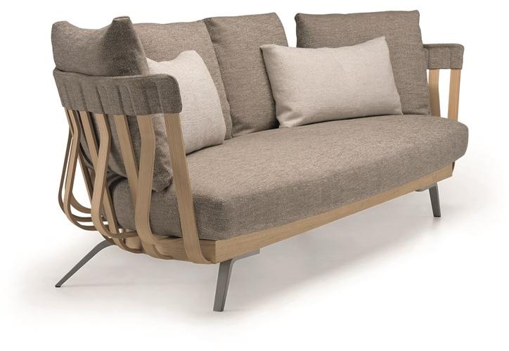 Alias 3-х местный тканевый диван E la nave va 02b - Вид №1