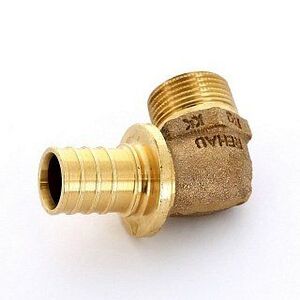 REHAU Угольник RAUTITAN 25Х3/4 НР RX (бронза)