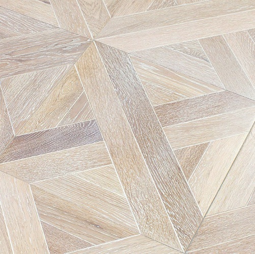 Модульный паркет Marco Ferutti Linea Linea Нордик Дуб с брашью (Текстурированная) 405х405 мм 2600600030 - Вид №4