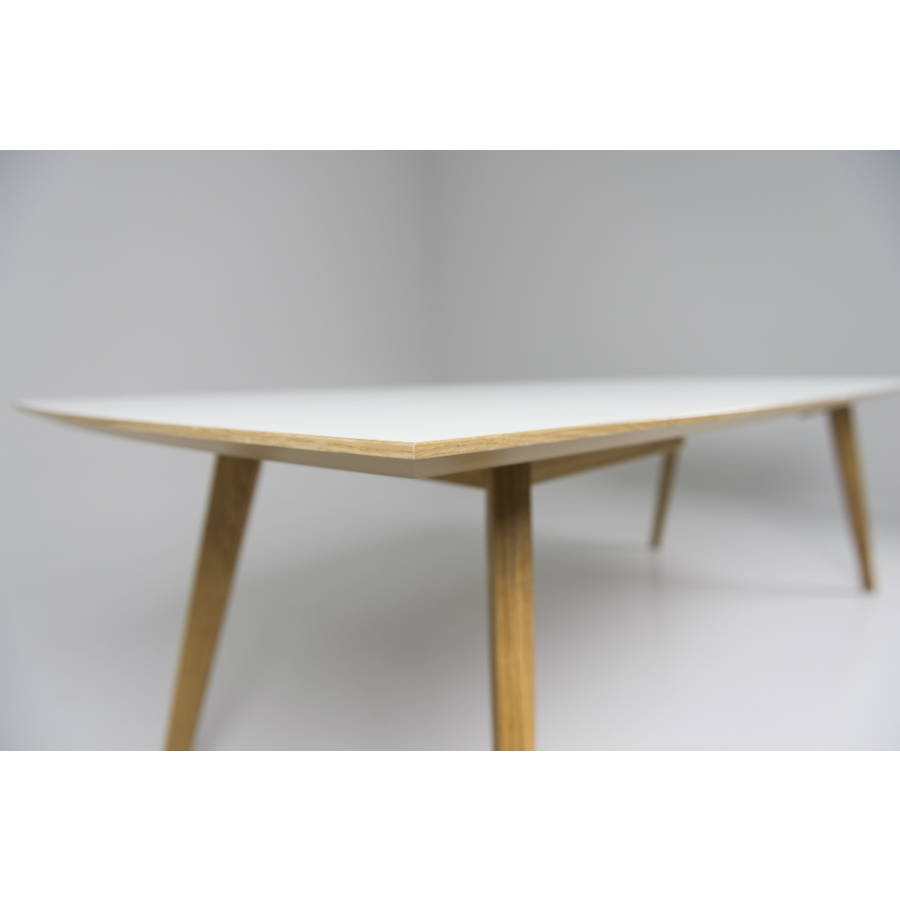 Стол обеденный, раздвижной, Tenzo Bess, 75х160/205х95 см, дуб, светло-коричневый 2184901 - Вид №4