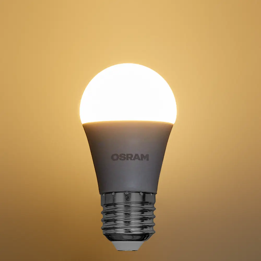 Светодиодная лампа OSRAM шар 9Вт с теплым белым светом 85099660 STLM-0927544 - Вид №2