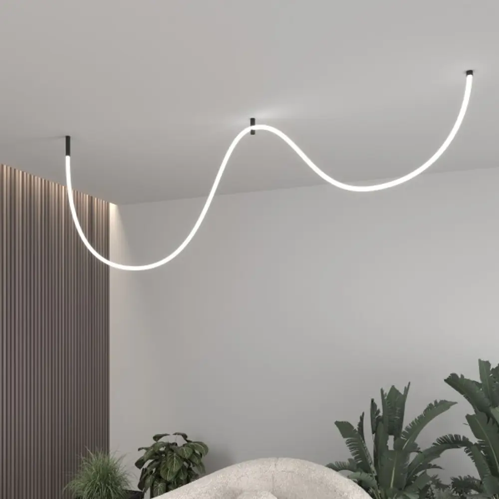 Светильник подвесной светодиодный «Full Light Minimal» 7 м² нейтральный белый свет цвет черный 88942672 STLM-2013148 Elektrostandard  - Вид №3
