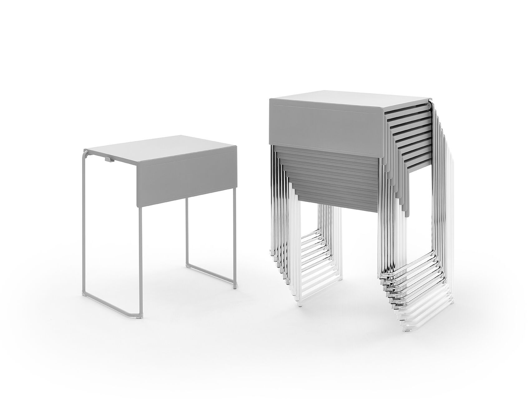 Пластиковая штабелируемая скамья Diemmebi класс ARCH-00051482 - Вид №6